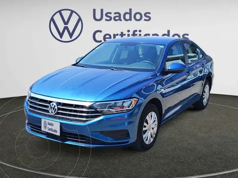 Volkswagen Jetta Trendline Tiptronic usado (2021) color Azul precio $302,900