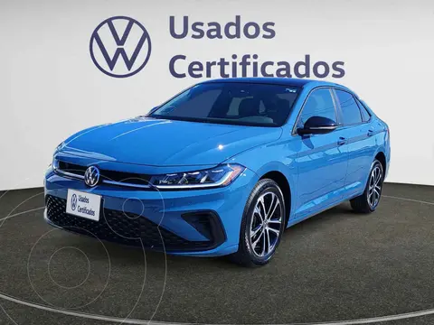 Volkswagen Jetta Sportline usado (2025) color Azul financiado en mensualidades(enganche $135,133 mensualidades desde $10,338)