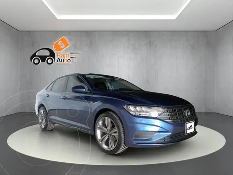 Volkswagen Jetta 2.0 usado (2019) color Azul financiado en mensualidades(enganche $95,434 mensualidades desde $7,080)