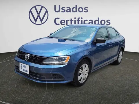 Volkswagen Jetta 2.0 usado (2017) color Azul precio $210,000