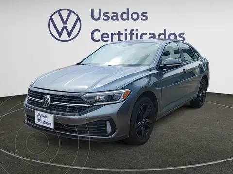 Volkswagen Jetta Sportline usado (2022) color Gris financiado en mensualidades(enganche $118,238 mensualidades desde $9,045)