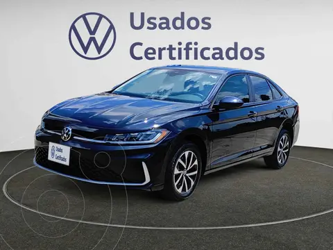 Volkswagen Jetta Comfortline usado (2025) color Negro financiado en mensualidades(enganche $111,725 mensualidades desde $8,547)