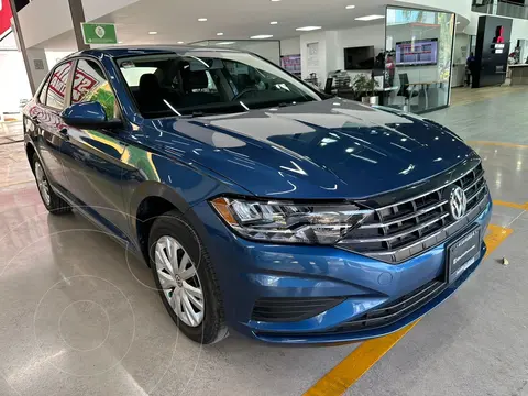 Volkswagen Jetta Trendline Tiptronic usado (2021) color Azul precio $310,000