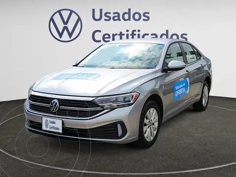 Volkswagen Jetta Comfortline usado (2023) color Gris financiado en mensualidades(enganche $110,608 mensualidades desde $8,462)