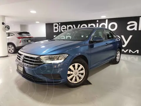 Volkswagen Jetta Trendline Tiptronic usado (2019) color Azul financiado en mensualidades(enganche $58,300 mensualidades desde $6,748)