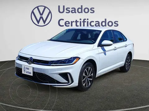 Volkswagen Jetta Comfortline usado (2025) color Blanco financiado en mensualidades(enganche $114,695 mensualidades desde $8,774)