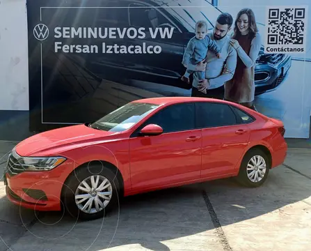 Volkswagen Jetta Trendline Tiptronic usado (2021) color Rojo Tornado precio $334,999