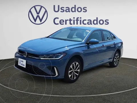 Volkswagen Jetta Comfortline usado (2026) color Azul financiado en mensualidades(enganche $117,148 mensualidades desde $8,962)