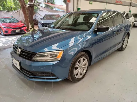 Volkswagen Jetta 2.0 usado (2018) color Azul financiado en mensualidades(enganche $65,985 mensualidades desde $7,006)