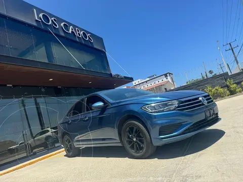 Volkswagen Jetta STARTLINE usado (2020) color Azul Electrico precio $265,000