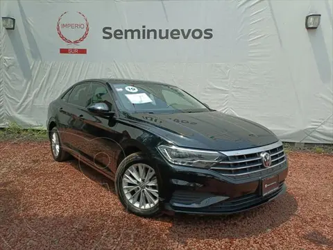 Volkswagen Jetta Comfortline usado (2019) color Negro financiado en mensualidades(enganche $86,250 mensualidades desde $6,307)