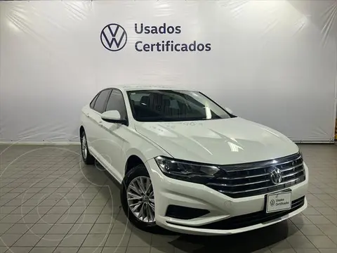 Volkswagen Jetta Comfortline usado (2019) color Blanco financiado en mensualidades(enganche $78,500 mensualidades desde $5,888)