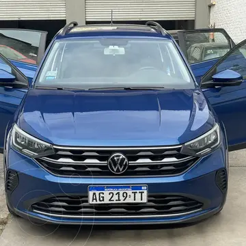 Volkswagen Nivus Comfortline 200 TSi usado (2024) color Azul financiado en cuotas(anticipo $6.499.999)