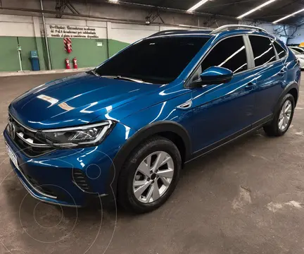 Volkswagen Nivus Comfortline 200 TSi usado (2024) color Azul financiado en cuotas(anticipo $6.999.999)