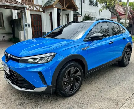 Volkswagen Nivus Comfortline 200 TSi usado (2024) color Azul financiado en cuotas(anticipo $6.999.999)
