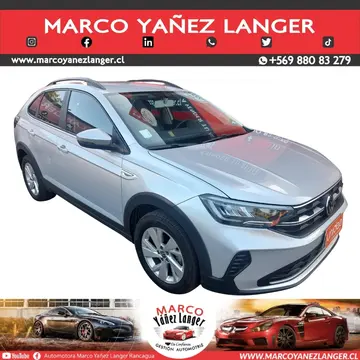 Volkswagen Nivus 1.0L Comfortline usado (2021) color Plata precio $14.190.000