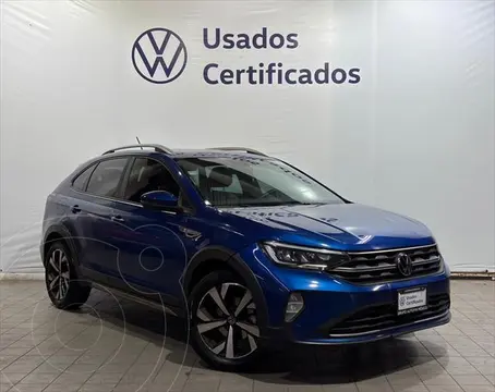 Volkswagen Nivus Highline usado (2023) color Azul financiado en mensualidades(enganche $101,915 mensualidades desde $9,292)