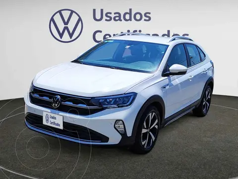 Volkswagen Nivus Highline usado (2023) color Blanco financiado en mensualidades(enganche $101,070 mensualidades desde $7,732)