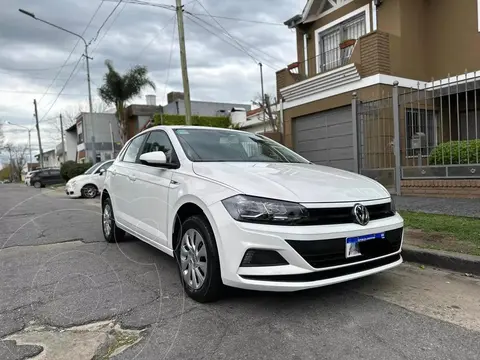 Volkswagen Polo 5P Trendline usado (2019) color Blanco Cristal financiado en cuotas(anticipo $3.000.000 cuotas desde $200.000)