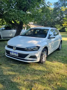 Volkswagen Polo 5P Trendline usado (2022) color Blanco financiado en cuotas(anticipo $1.725.000 cuotas desde $225.000)