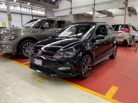 Volkswagen Polo GTI 1.8L TSI usado (2017) color Negro Profundo financiado en mensualidades(enganche $85,000 mensualidades desde $7,000)