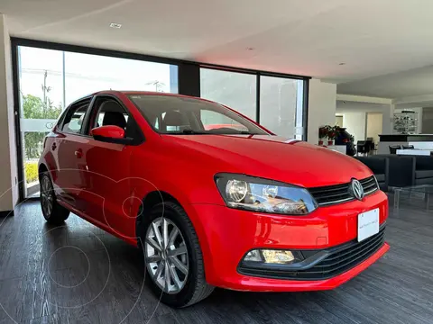 Volkswagen Polo Hatchback Disign & Sound Tiptronic usado (2019) color Rojo precio $259,000