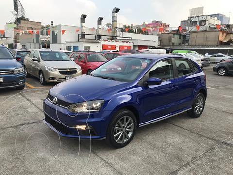 Volkswagen Polo Hatchback Comfortline Plus usado (2020) color Azul financiado en mensualidades(enganche $6,419 mensualidades desde $6,419)