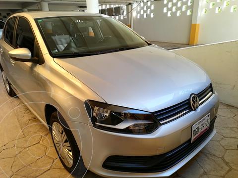 Volkswagen Polo Hatchback Startline usado (2020) color Plata precio $198,000