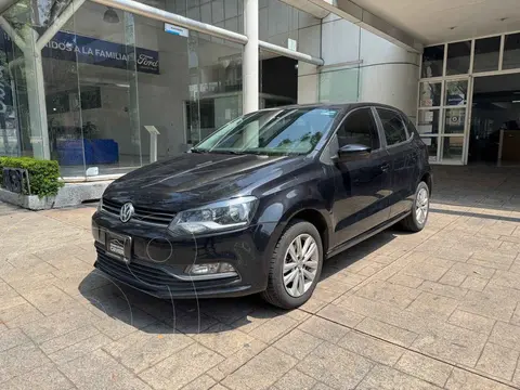 Volkswagen Polo Hatchback 1.2L TSI Aut usado (2017) color Negro precio $210,500