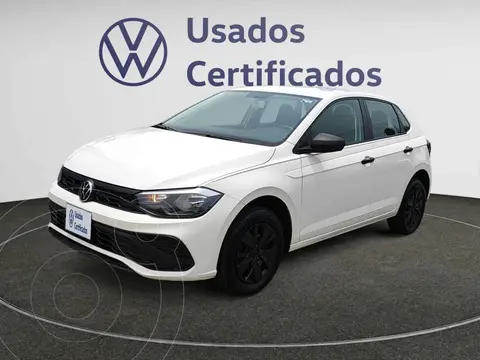 Volkswagen Polo Hatchback Track usado (2026) color Blanco financiado en mensualidades(enganche $83,358 mensualidades desde $6,377)
