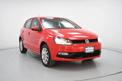 Volkswagen Polo Hatchback Disign & Sound Tiptronic usado (2019) color Rojo financiado en mensualidades(enganche $51,000 mensualidades desde $4,012)