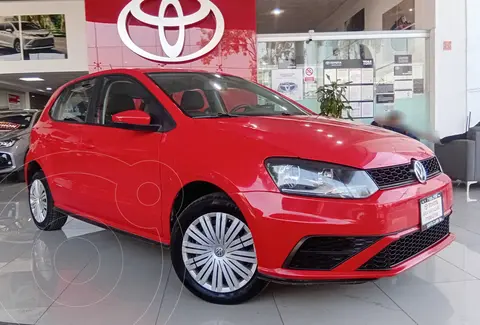 Volkswagen Polo Hatchback Startline usado (2022) color Rojo precio $239,000