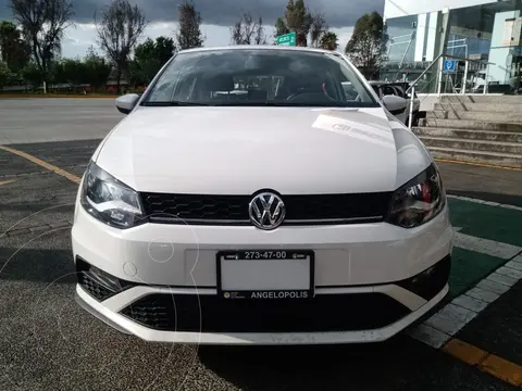 Volkswagen Polo Hatchback Design & Sound Tiptronic usado (2021) color Blanco financiado en mensualidades(enganche $31,600)