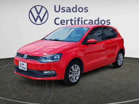 Volkswagen Polo Hatchback 1.6L usado (2018) color Rojo precio $185,900