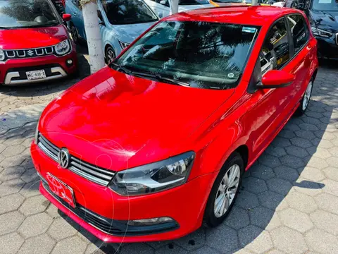 Volkswagen Polo Hatchback 1.2L TSI Aut usado (2017) color Rojo precio $145,000