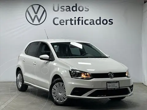 Volkswagen Polo Hatchback Startline usado (2021) color Blanco precio $269,000