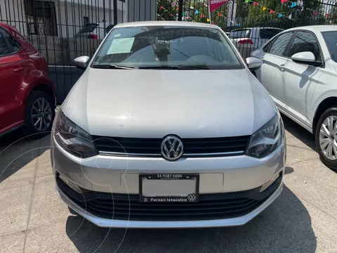 Volkswagen Polo Hatchback 1.6L usado (2018) color Plata Reflex financiado en mensualidades(enganche $49,999 mensualidades desde $7,267)