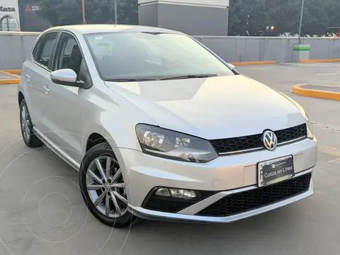 Volkswagen Polo Hatchback Comfortline Plus usado (2021) color plateado financiado en mensualidades(enganche $104,416 mensualidades desde $4,486)