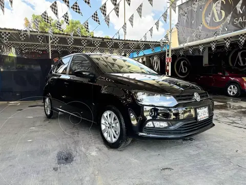 Volkswagen Polo Hatchback 1.6L usado (2018) color Negro precio $209,000