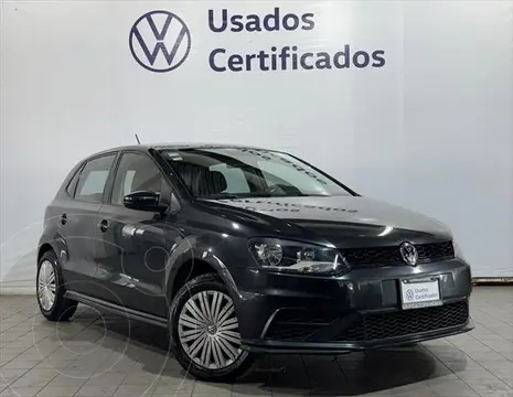 Volkswagen Polo Hatchback Startline usado (2020) color Gris financiado en mensualidades(enganche $62,402 mensualidades desde $5,689)