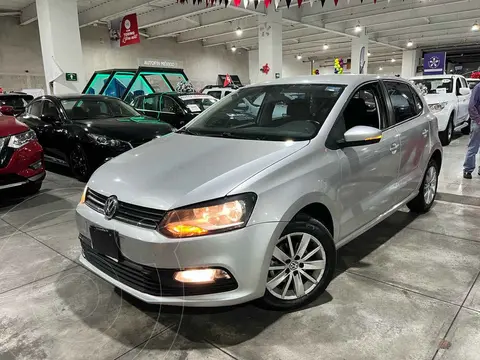 Volkswagen Polo Hatchback 1.6L Aut usado (2018) color Plata financiado en mensualidades(enganche $59,950 mensualidades desde $4,586)