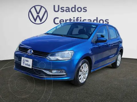 Volkswagen Polo Hatchback 1.6L Aut usado (2018) color Azul financiado en mensualidades(enganche $52,020 mensualidades desde $3,980)