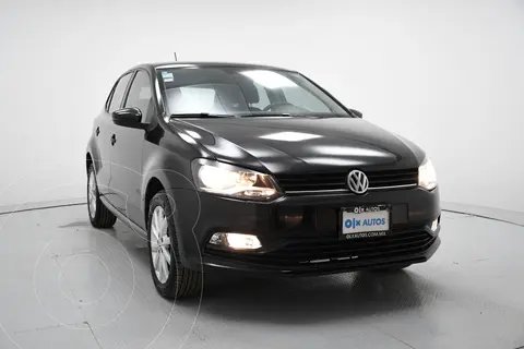 Volkswagen Polo Hatchback 1.6L usado (2019) color Negro financiado en mensualidades(enganche $50,000 mensualidades desde $3,933)