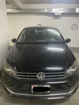 Volkswagen Polo Sedan 1.6L Comfortline usado (2017) color Negro precio u$s14,500