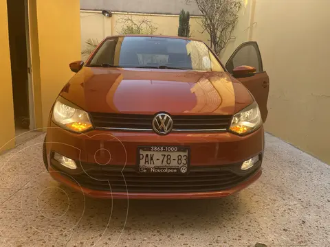 Volkswagen Polo 1.6L Comfortline 5P usado (2017) color Naranja precio $189,000