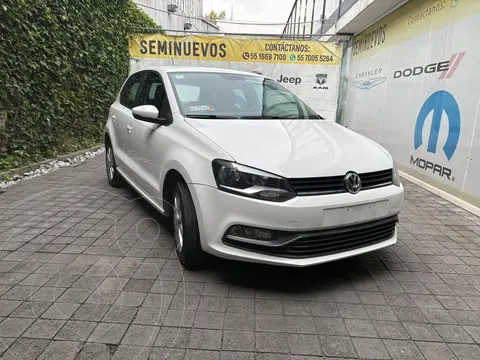 Volkswagen Polo 1.6L Base 4P Ac usado (2017) color Blanco precio $174,000