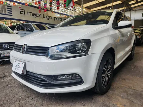 Volkswagen Polo 1.6L Base 4P Ac usado (2017) color Blanco precio $198,000