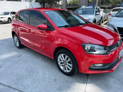 Volkswagen Polo 1.6L Base 4P Ac usado (2017) color Rojo precio $207,000