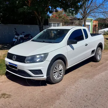 Volkswagen Saveiro 1.6 Cabina Extendida Pack High usado (2016) color Blanco precio $15.300.000