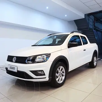 Volkswagen Saveiro 1.6 Cabina Doble Comfortline usado (2020) color Blanco precio $21.800.000